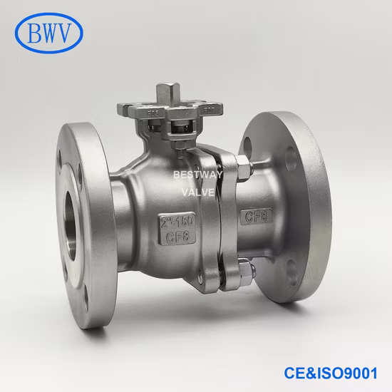 China Industrial Valve ANSI 150lb CF8 CF8m 304 316 Wcb Full Port Manual Flanged/Flange End Floating Ball Valves